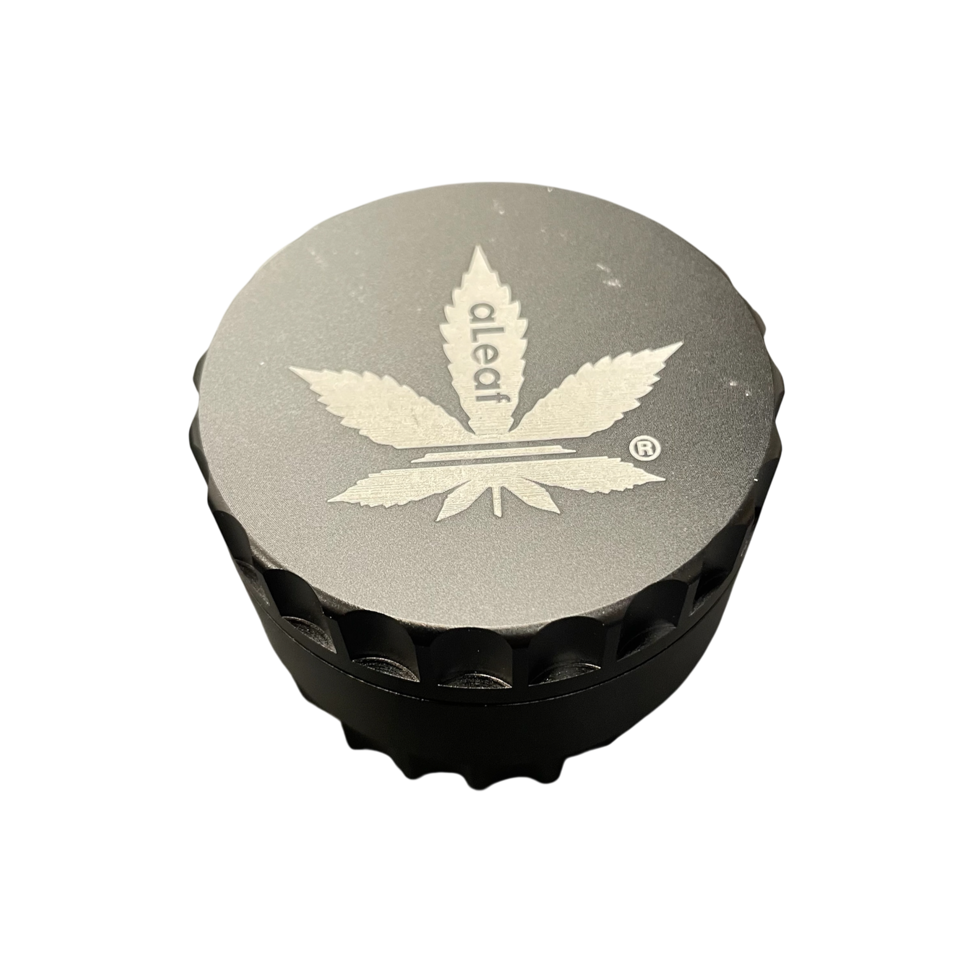 AL ALEAF 63mm Ridged 4pc Grinder / Black